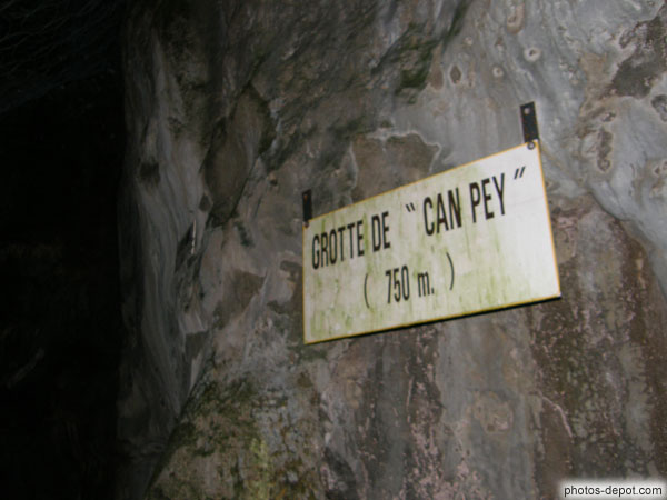 photo de grotte de Can Pey, 750 m