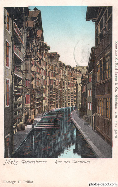 photo de Rue des Tanneurs, Metz 1901