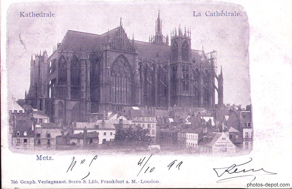 photo de CathÃ©drale de Metz 1899