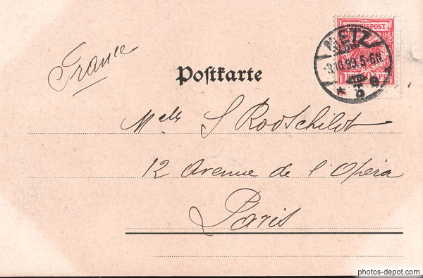 photo de Metz 1899