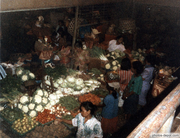 Marché aux légumes