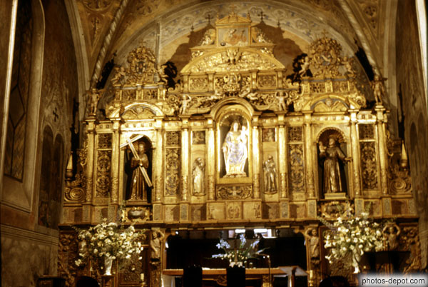 Maître autel de bois doré Inconnu, Photo 2007