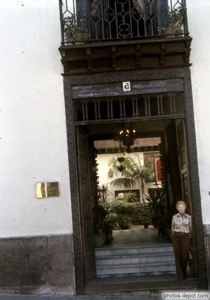 photo d'entrée dans l'hacienda
