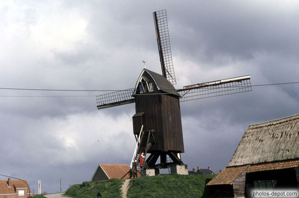 photo de Moulin à vent de bois