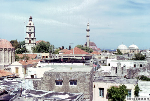photo de toits et minarets