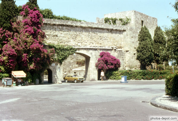 photo d'entrée du fort