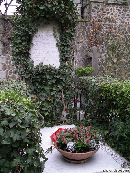 photo de tombe de Sacha Guitry