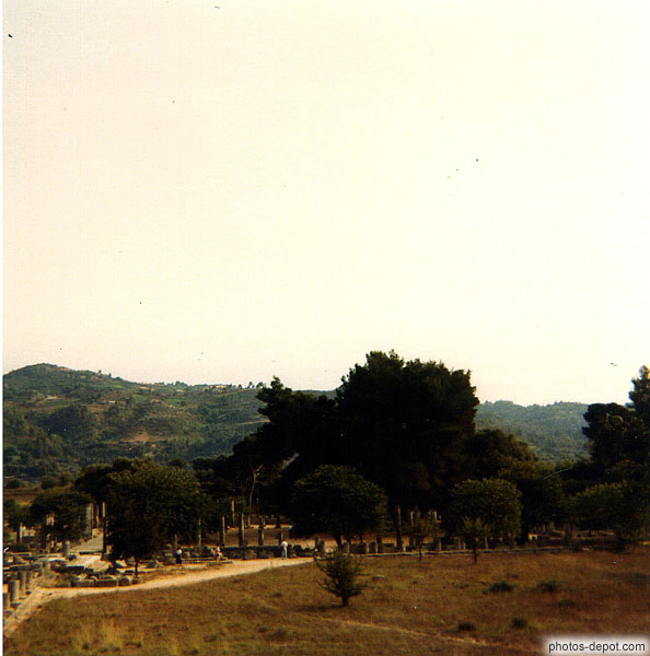photo de ruines du temple