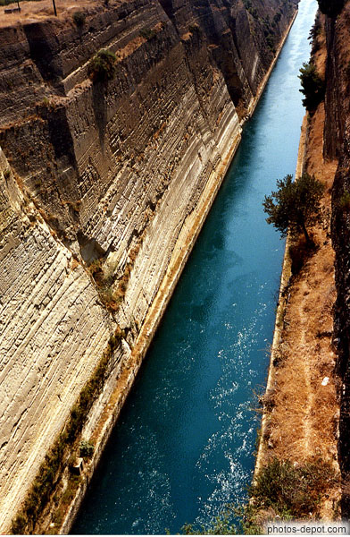 photo de Le canal de Corinthe