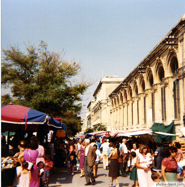photo de le marché