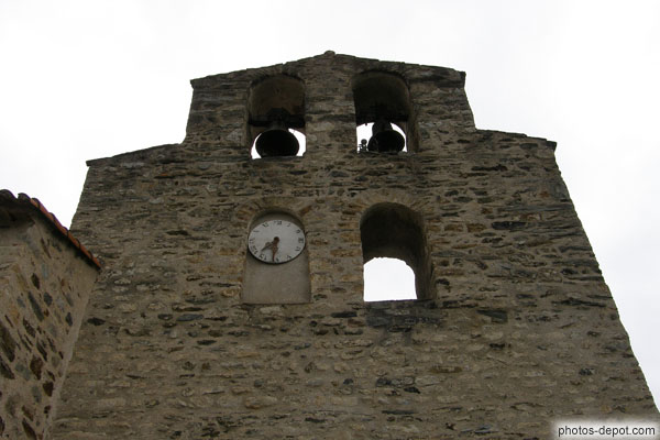 photo de mur clocher