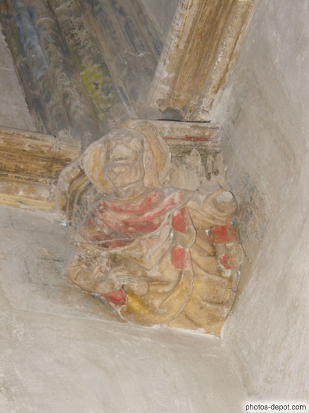 photo de saint ornant un cul de lampe