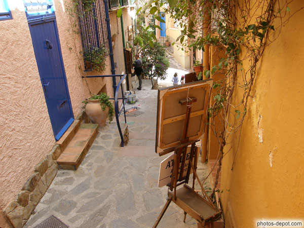 photo de ville d'artistes, Collioure abrita Matisse, Derain, Albert Marquet, Juan Gris, Braque, Picasso, Dufy, Foujita...