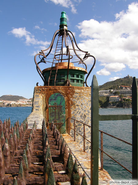 photo de phare au bout de la jet�e