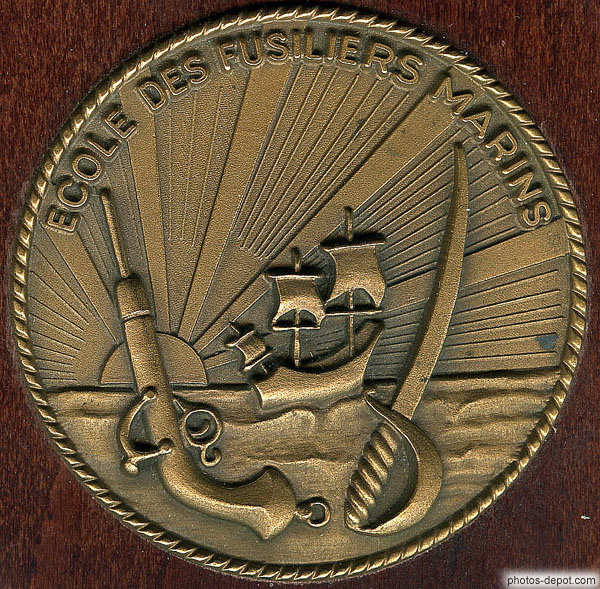 photo de medaille des fusiliers marins