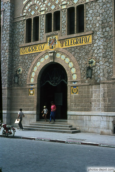 batiment d�cor� correos tepegrafos