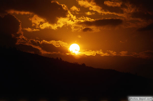 coucher de soleil