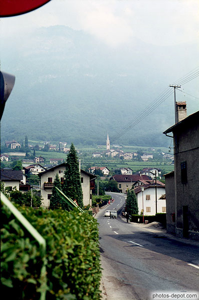 photo de route de montagne