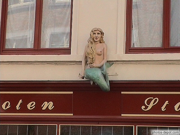 photo de statue Sirène