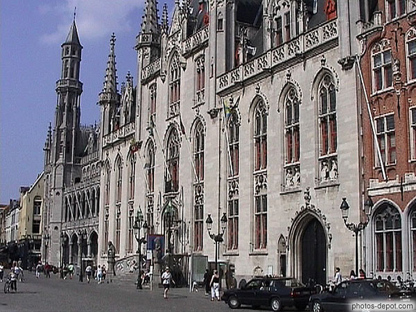 Poste et administration communale Belgique, Bruges, Photo 1999