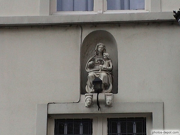 Statue Belgique, Bruges, Photo 1999