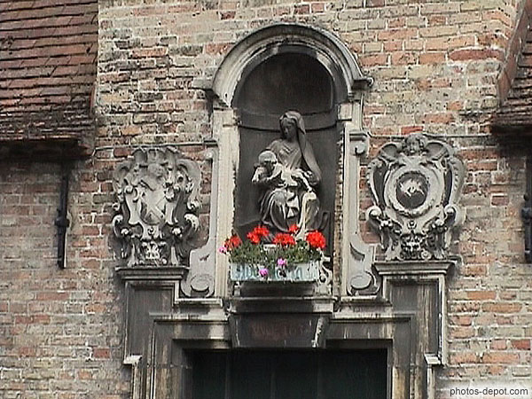 Femme à l'enfant Belgique, Bruges, Photo 1999