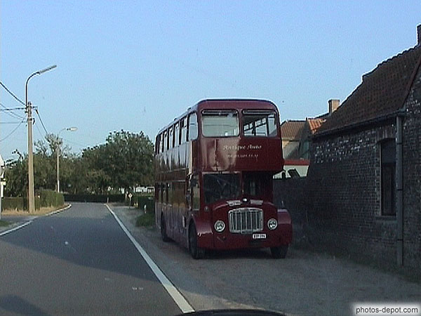 photo d'autobus à impérial