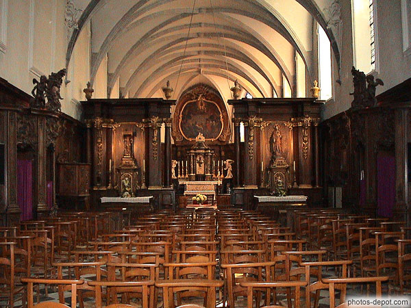 photo d'intérieur église St Nicolas