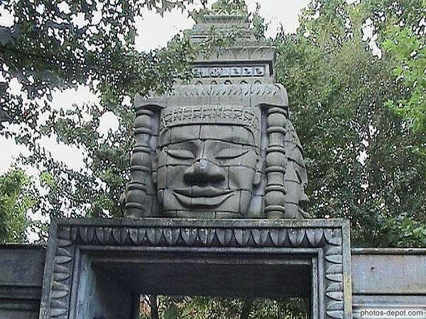 photo d'entrée temple indien