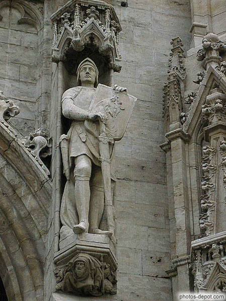 photo de chevalier Cathédrale St Michel et St Gudule