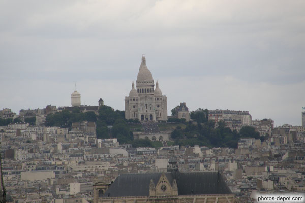photo de Basilique de Montmartre vue du Panthéon