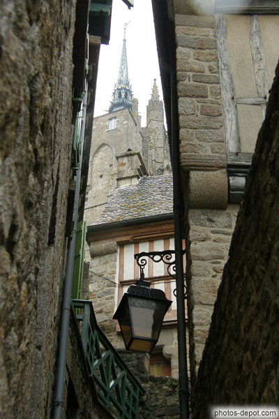 photo de flèche du mont