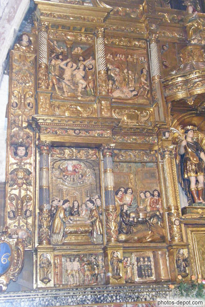 photo de Panneaux historiés de l'autel dédié aux saints Abdon et Sennen