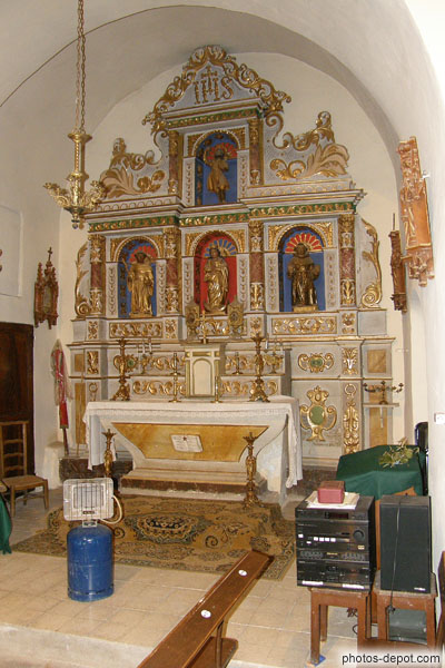 photo d'Autel chapelle latérale