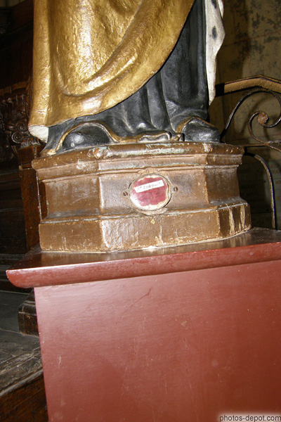 photo de reliques de sainte Radegonde