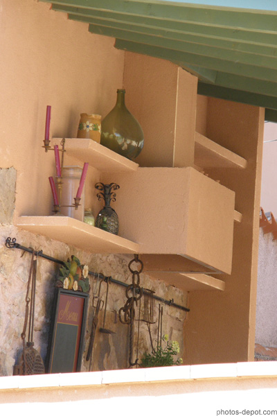 photo de étagères grillades