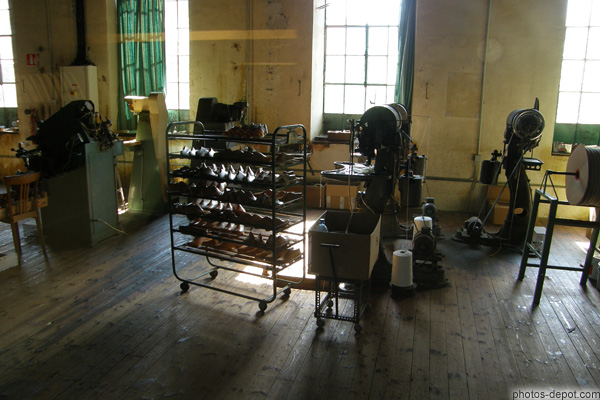 photo de fabrique d'espadrilles