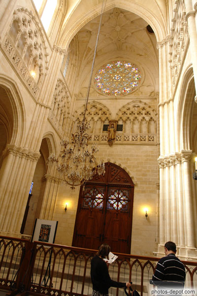 photo de Rosace entrée Ouest