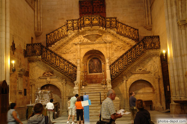 photo d'Escalier Doré de Diego de Siloe de pur style renaissance italienne