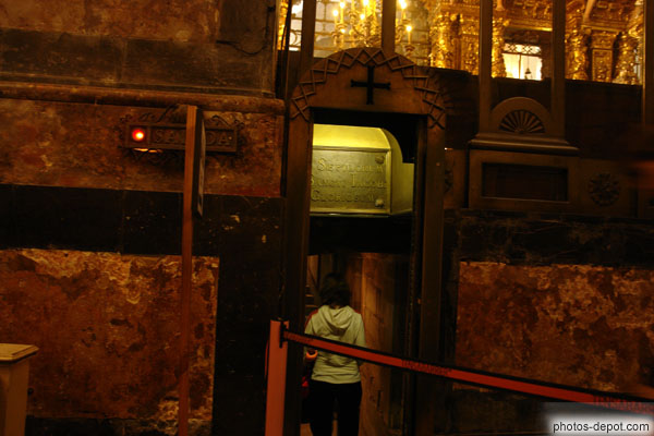 photo d'Entrée du sépulcre de st Jacques
