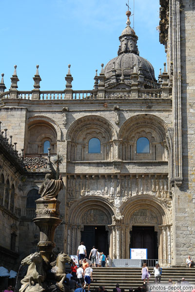 photo d'entrée des pèlerins