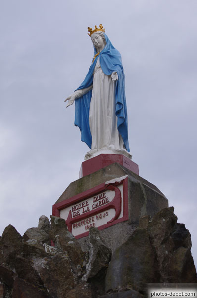 photo de Notre Dame de la Garde, protégez-nous, 1888