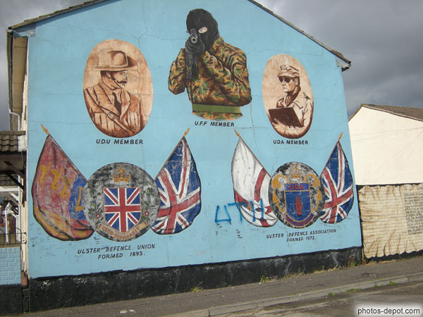 photo d'Ulster defense members