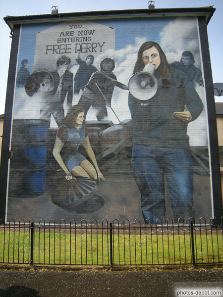 photo d'You are now entering Free Derry