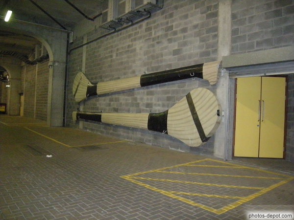 photo de bates de hockey géantes