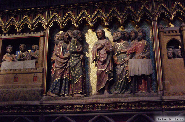 photo d'Apparition aux apôtres au Cénacle