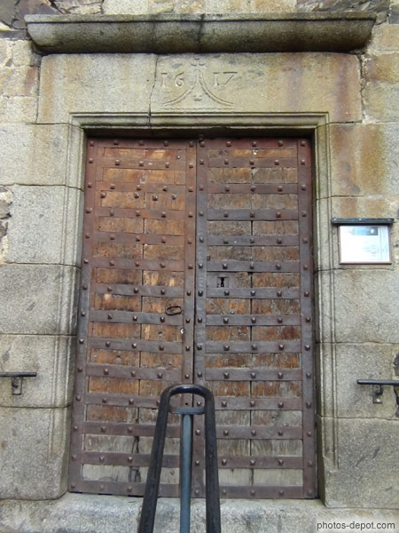 photo de Porte renforcée de portes de métal