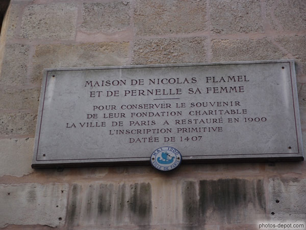 photo de Maison de Nicolas Flamel et de Pernelle sa Femme