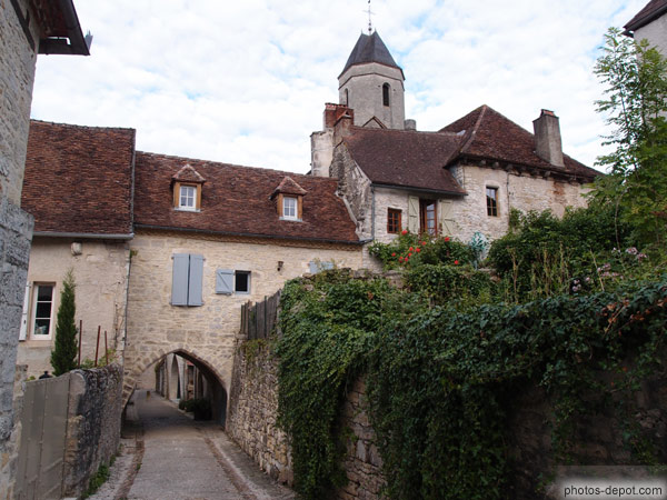 photo de village médiéval