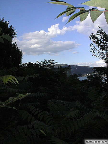 photo de vue sur le lac